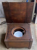 Antique Bed Side  Toilet