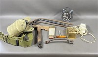 Assorted Vintage Items and Tools