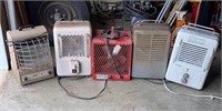 Assorted Electric Heaters
