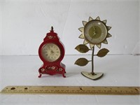 Westclock Alarm Clock & Linden Flower Clock