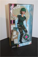 paratrooper barbie with first aid and food boxes