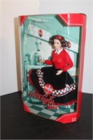 coca cola collector edition barbie soda fountain l