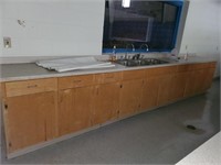 Concession Countertop and Sinks Approx 16ft long