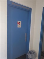 Women's Bathroom Door and Jamb