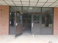 Cafeteria West End of Gym Double Door Entry