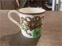 Tiffany Christmas mug
