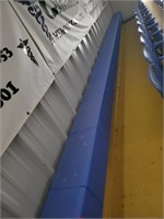 6 Sections Plastic Stadium Bench on Home Side