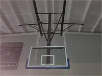 Basketball Goal on West End of Gym