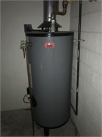 Commercial Gas Water Heater East End of Gym