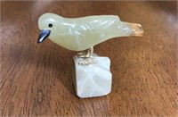 1960’s Carved Onyx and Marble bird
