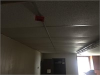 Ceiling Tile in Computer Lab In Round Building