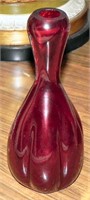 Vintage Ruby Red Art Glass Bud Vase