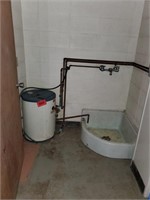 Hotwater Heater, Mop Bath, Faucet & Door