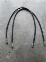 hydraulic hoses approx 4'