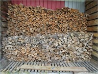 hardwood, split , dried