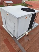 Central Heat & Air Unit on Top of School