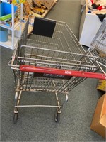 Red handle IGA shopping cart large