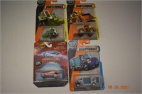 3-Matchbox & 1-Gear'd Up Cars