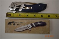Blackhills Steel 5" Closed Spring Assisted Knife