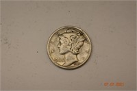 1944 US Silver Mercury Dime