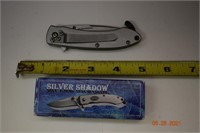 Tech Silver Shadow 31/2" Pocket Knife