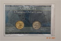 America's Changing Dollar Coin Set 2 Coin