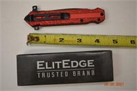 ElitEdge 41/2" Sping Assisted Skull Knife