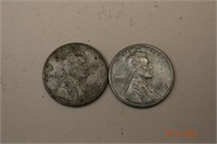 2- 1943 United States Steel Pennys
