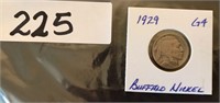 1929 Buffalo Nickel Collector's Coin
