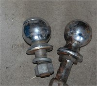 2 hitch balls.  1-2" and 1 17/8"