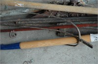 Manure Fork, wooden handle