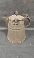 Early Coffee Pot with Copper Bottom