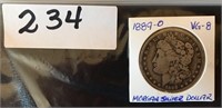 1889-O Morgan Silver Dollar Collector's Coin