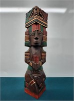 Mexican Wooden Totem Pole