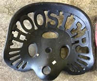 Hoosier Cast Iron Seat, Crack By Bolt Mount