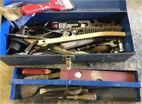 Blue Toolbox And Contents