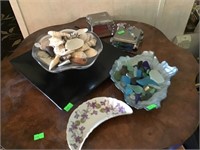 Shells and trinket boxes