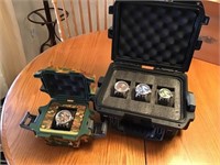 Invicta watches and waterproof cases