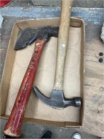 Hatchet and hammer