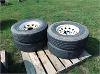 (4) FS 235/85R16 Tires #