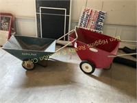 (2) Garden Carts