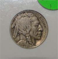 1926-S Buffalo nickel, NGC VF20