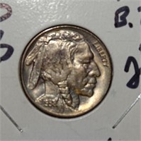 1938-D Buffalo nickel, nice BU
