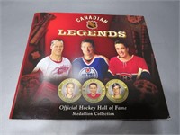 CANIADIAN LEDGENDS MEDAILLION COLLECTION