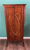 Vintage Ornate Cabinet/54”H,27”W,17”D