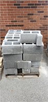 Pallet of cinder block