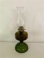 Vintage Hurricane Oil Lamp/18”H