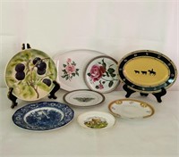 Commemorative Plates/8 Pieces