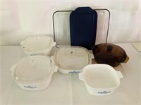 Vintage Corning Ware, Pyrex, Fire King/7 Pieces
