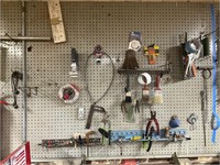 Misc tools-Contents of peg board